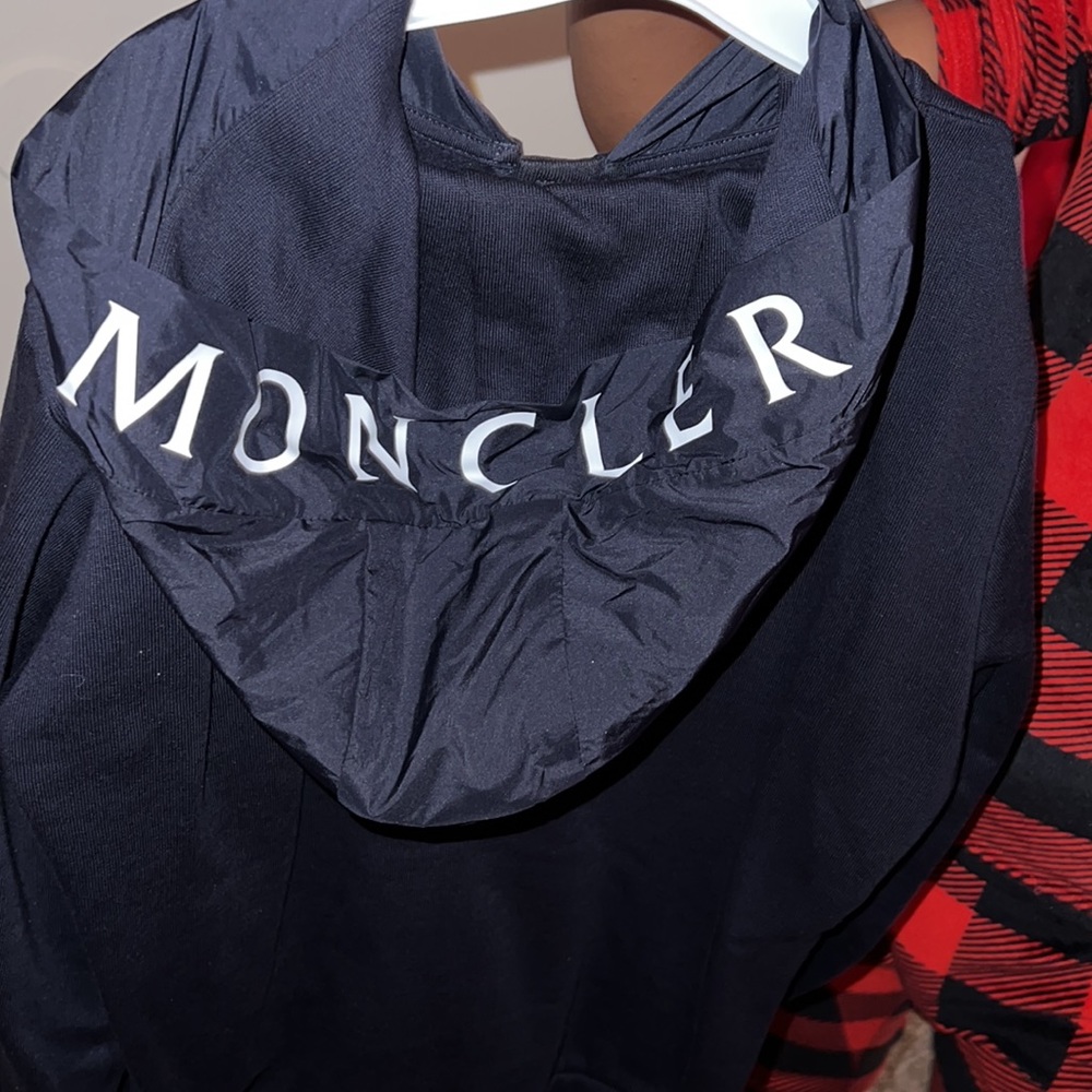 Kids moncler hooded jacket unisex